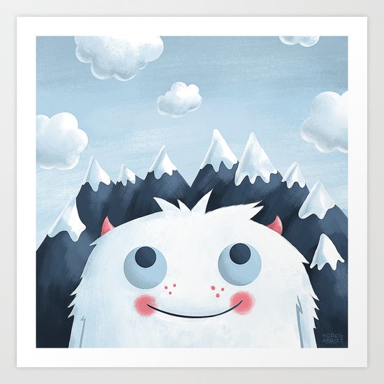 Looking Up Art Print