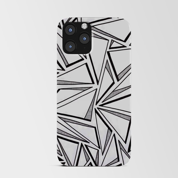 Repeating Triangles iPhone Card Case