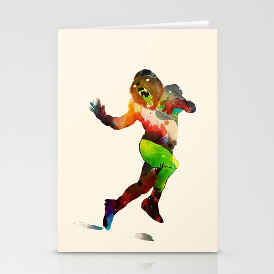 Trophy Pose Stationery Cards