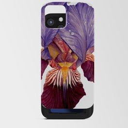 Bearded Iris II iPhone Card Case