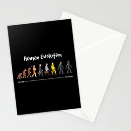 Evolution - a robotic future Stationery Card