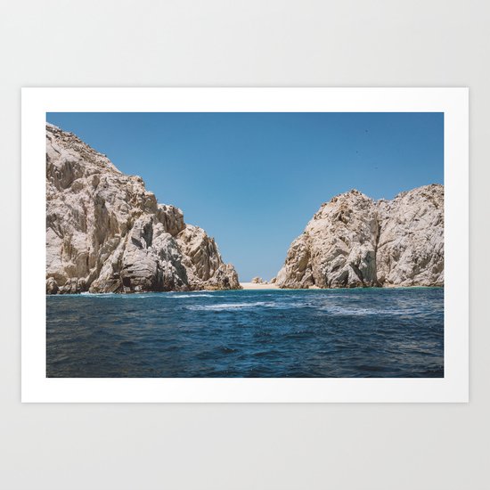 Lovers Beach II Art Print