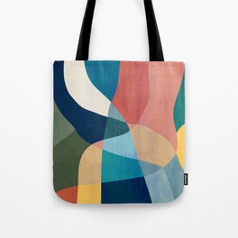 Waterfall and forest Tote Bag