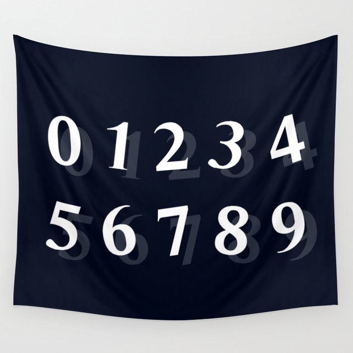 NUMBERS (TEACHING) Wall Tapestry