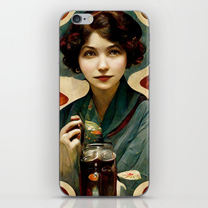 Cola : Art Nouveau Advertisement iPhone Skin