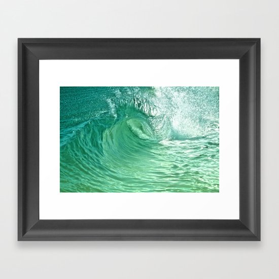 Within the eye... Framed Art Print