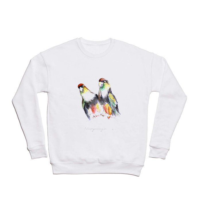 Chilean Parrots Crewneck Sweatshirt