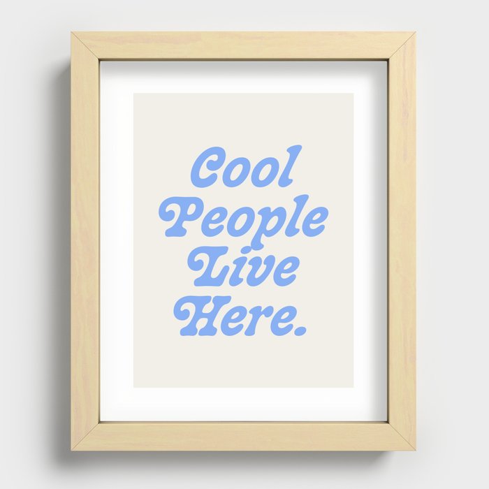 Recessed Framed Print