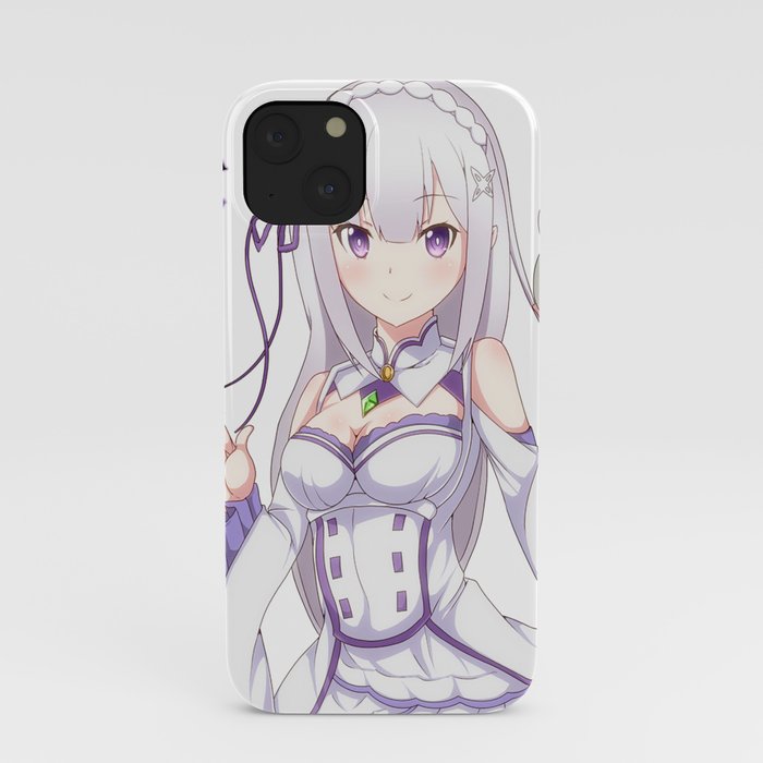 Re Zero Emilia Iphone Case By Otakuteland Society6