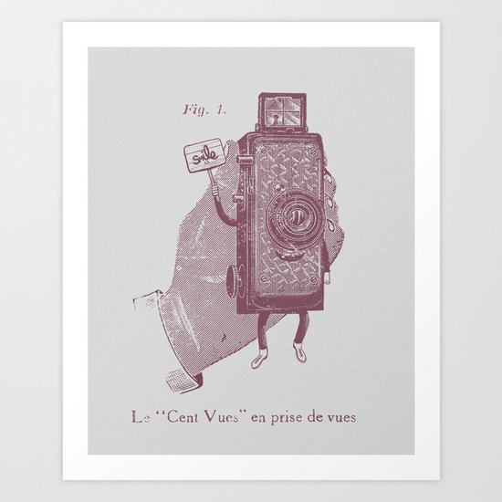 Cent Vues Art Print