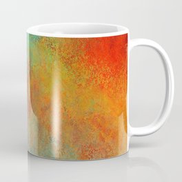 Abstract Earthtone Rustic Colors Pattern Coffee Mug
