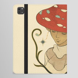 Vintage Fairytale Mushroom Nymph iPad Folio Case