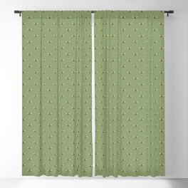 Bee Green Blackout Curtain