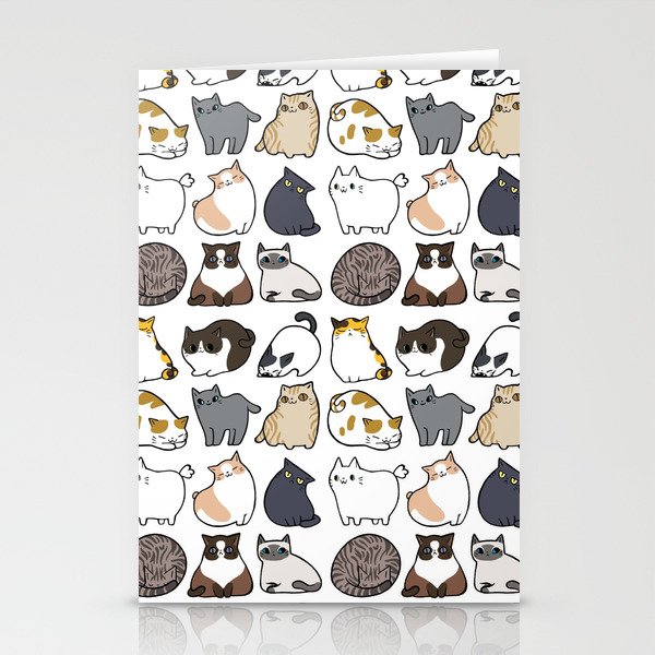 Cats Cats Cats Stationery Cards