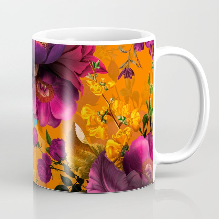 Vintage & Shabby Chic - Midnight Tropical Garden Coffee Mug