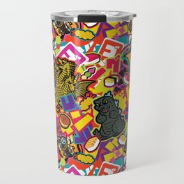 Kaiju Graffiti Travel Mug