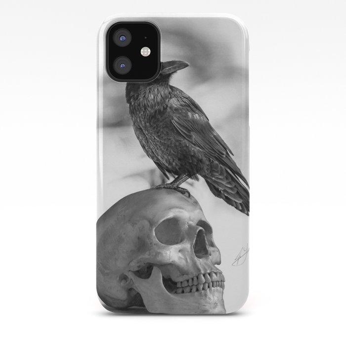Skull and Raven iphone 11 case Skull and Raven iphone 11 case