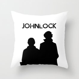 Johnlock Throw Pillow