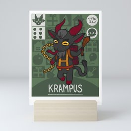 Villager Krampus Mini Art Print