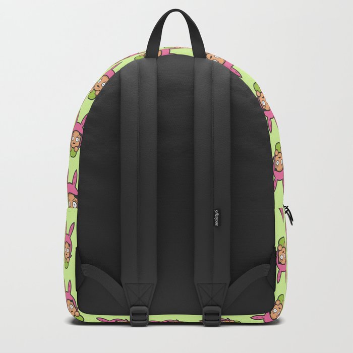 Louise Belcher Pattern Backpack by rebelrebelmess