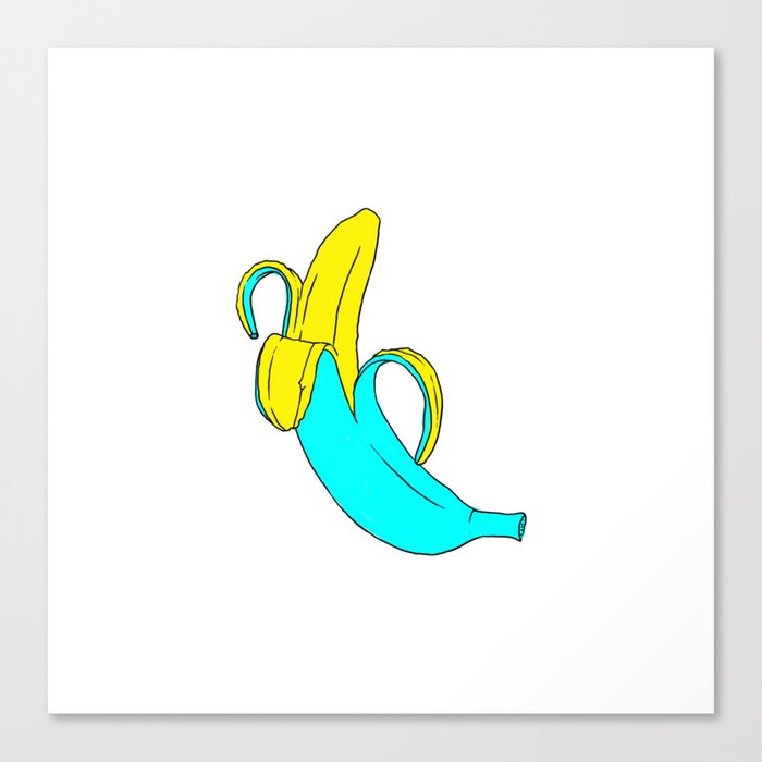 pis-ang (banana) Canvas Print