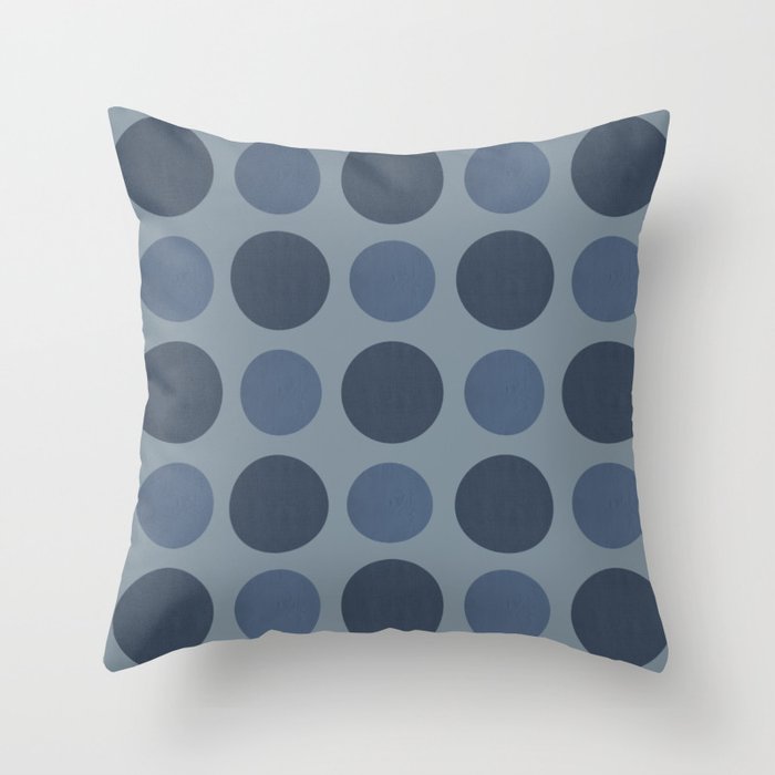 Mid-Century Modern Geometric Texture Throw Pillow