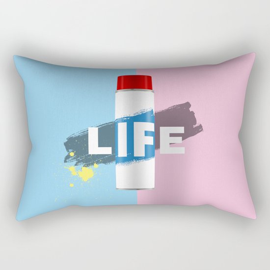 Life! Rectangular Pillow