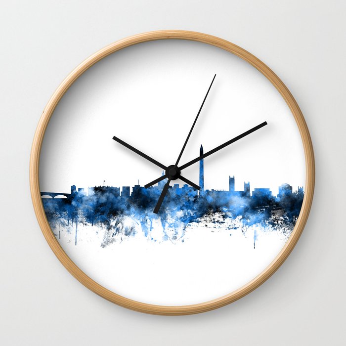 Washington DC Skyline Wall Clock