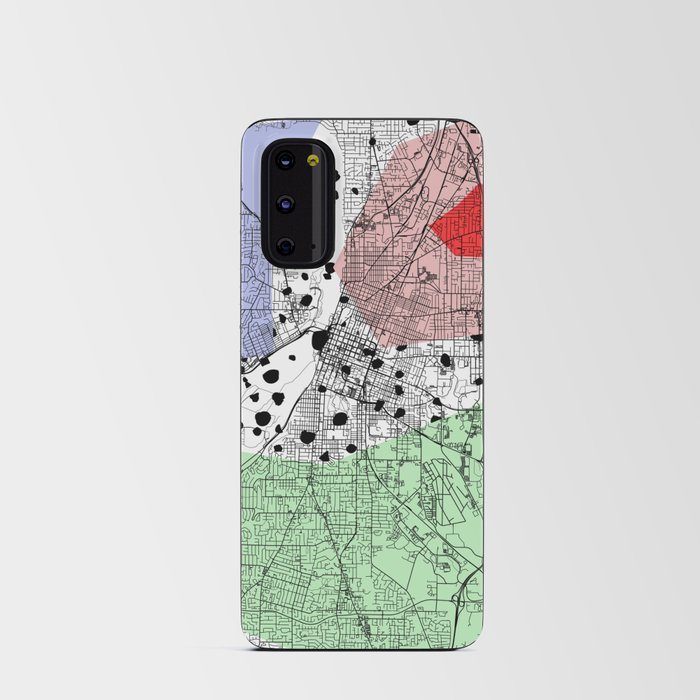 USA, Salem - City Map Collage Android Card Case