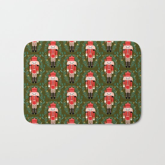Nutcracker by Andrea Lauren Bath Mat