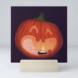 Halloween Ghost Mini Art Print