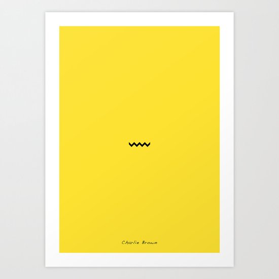 Charile Brown Art Print