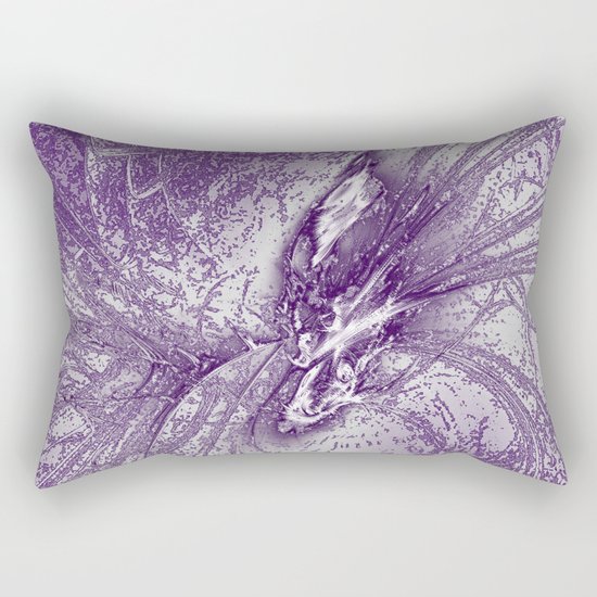 Splatter in Grape Rectangular Pillow