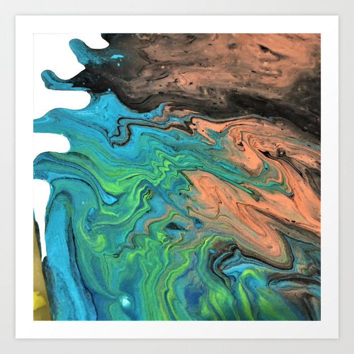 abstract earth paintings