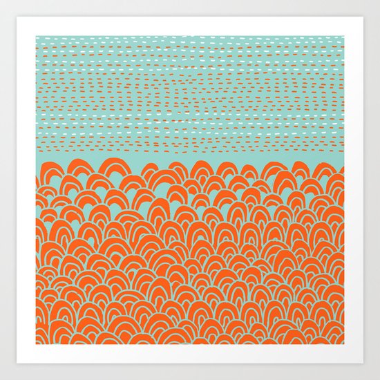 Infinite Wave Art Print