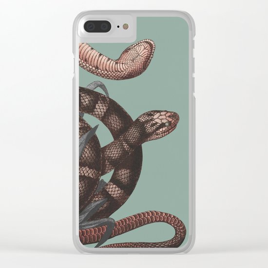 Snakes (animals collection) Clear iPhone Case