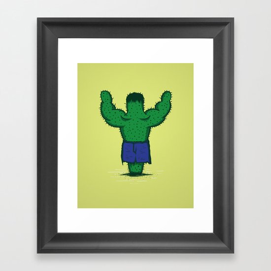 The Incredible Hulktus Framed Art Print