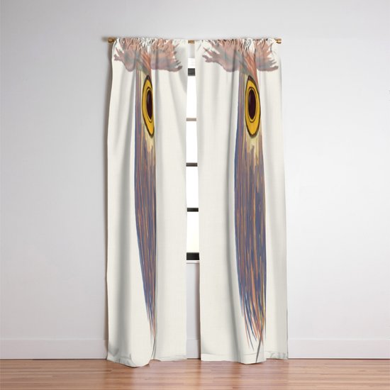 The Odd Owl Blackout Curtain By Oneartsymomma Society6