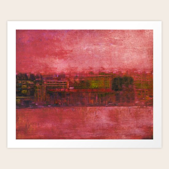 Purple Sunset Art Print