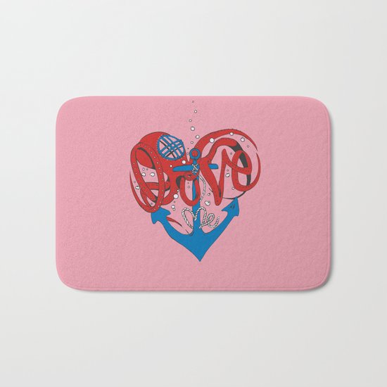 Deeply in Love Bath Mat