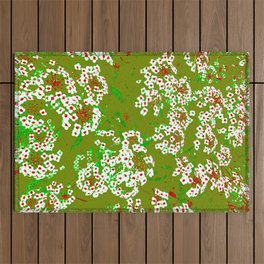 Flower pattern Outdoor Rug