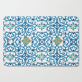 Italian,Sicilian art,majolica,tiles,Moroccan tiles  Cutting Board