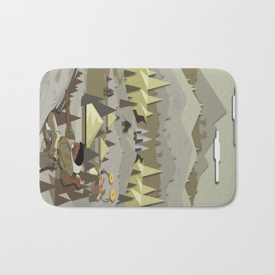 A Bronze Age Landscape Bath Mat
