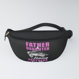 Angler Father And Daugther Fishing Partners For Life Fanny Pack