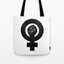 Feminist Symbol Tote Bag