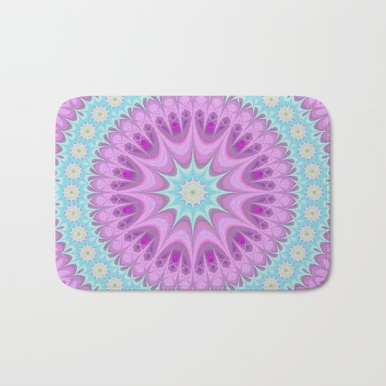 Girly mandala Bath Mat