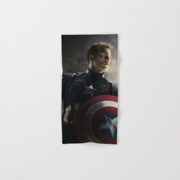 Captain America Hand Bath Towels For Any Bathroom Decor Society6