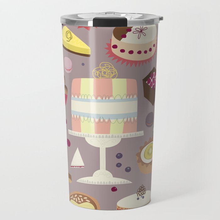 Patisserie Cakes and Good Things Travel Mug