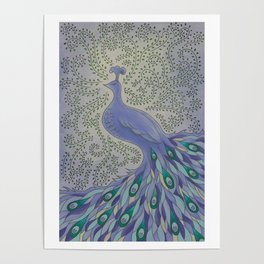 Peacock Poster
