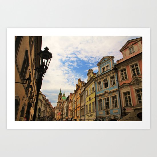 Praha Art Print